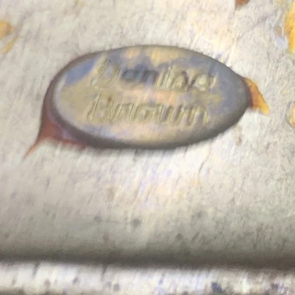 Vintage Denise Brown Brooch Doberman Brooch Pet Dog Pin - Picture 3 of 7